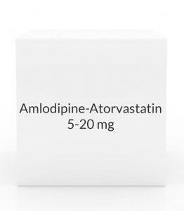 Amlodipine-Atorvastatin 2.5-20mg Tablets - 30 Count Bottle
