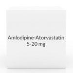 Amlodipine-Atorvastatin 5-20mg Tablets - 30 Count Bottle - 1 Tablet