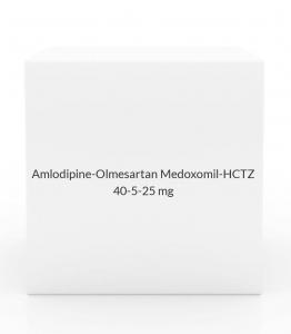 Amlodipine-Olmesartan Medoxomil-HCTZ 5-40-25mg Tablets