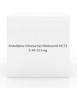 Amlodipine-Olmesartan Medoxomil-HCTZ 5-40-12.5mg Tablets