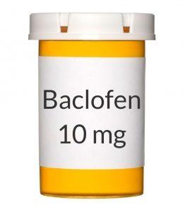 Baclofen 10mg Tablets