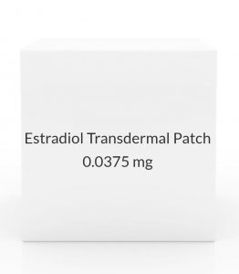 Estradiol Transdermal Patch 0.0375mg/Day (Pack of 4) Once Weekly