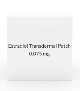 Estradiol Transdermal Patch 0.075mg/Day (Pack of 4) - Once Weekly