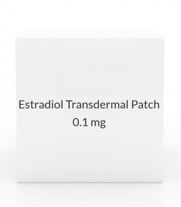 Estradiol Transdermal Patch 0.1mg/Day (Pack of 4) - Once Weekly