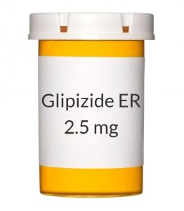 Glipizide ER 2.5mg Tablets