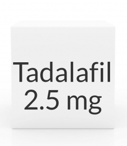 Tadalafil (Generic Cialis) 2.5mg Tablets (PRASCO)