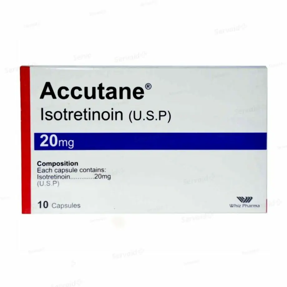 Accutane (Isotretinoin) 20 mg