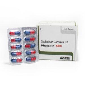 Phalexin Capsule (Cefalexin) 500 mg