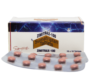 Zimitrax (Sumatriptan) 100 mg